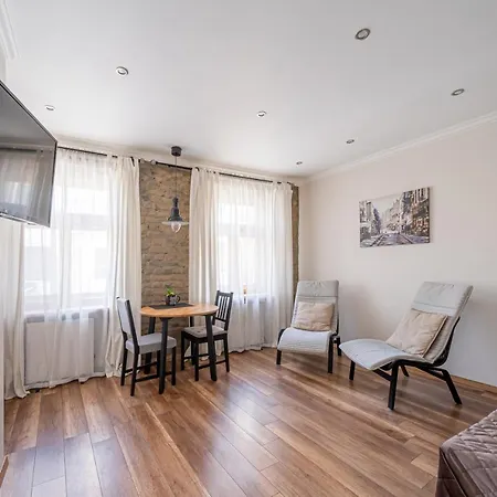 Top-floor With Courtyard View In Unesco Area, Murnieku Street Riga