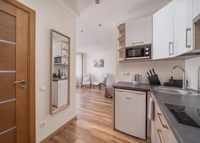 아파트 Top-floor With Courtyard View In Unesco Area, Murnieku Street *